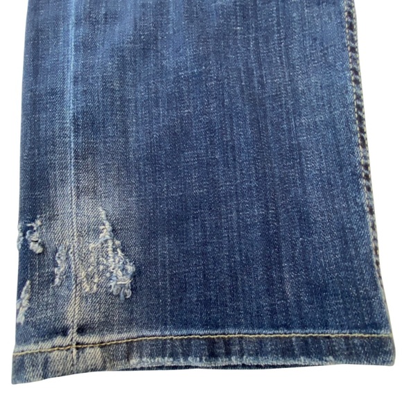 Premium Mood Denim Superior Jeans, Distressed, Button Fly, Slim, Made in Italy - Picture 11 of 16